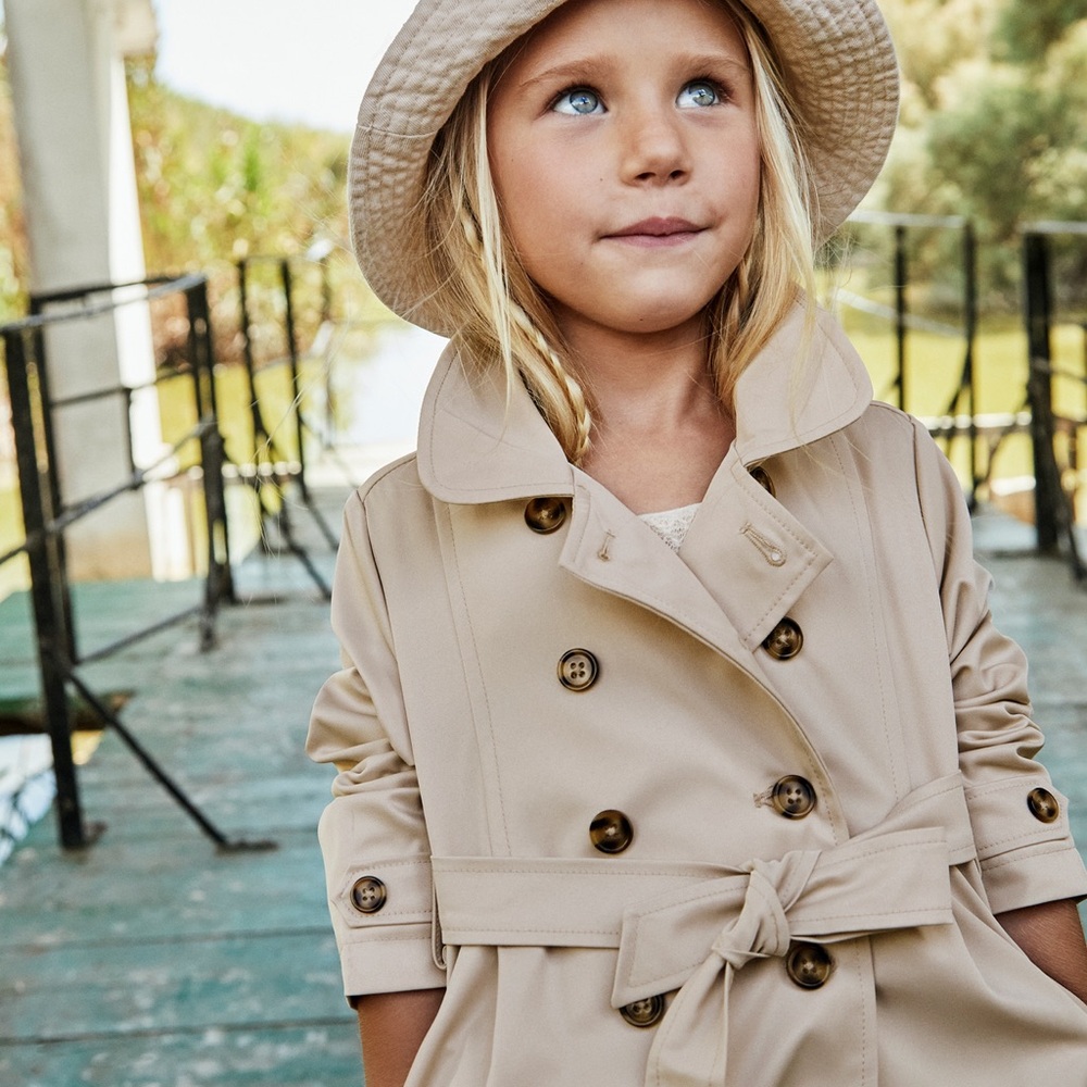 NWT Adorable Iconic Classic Trench Coat